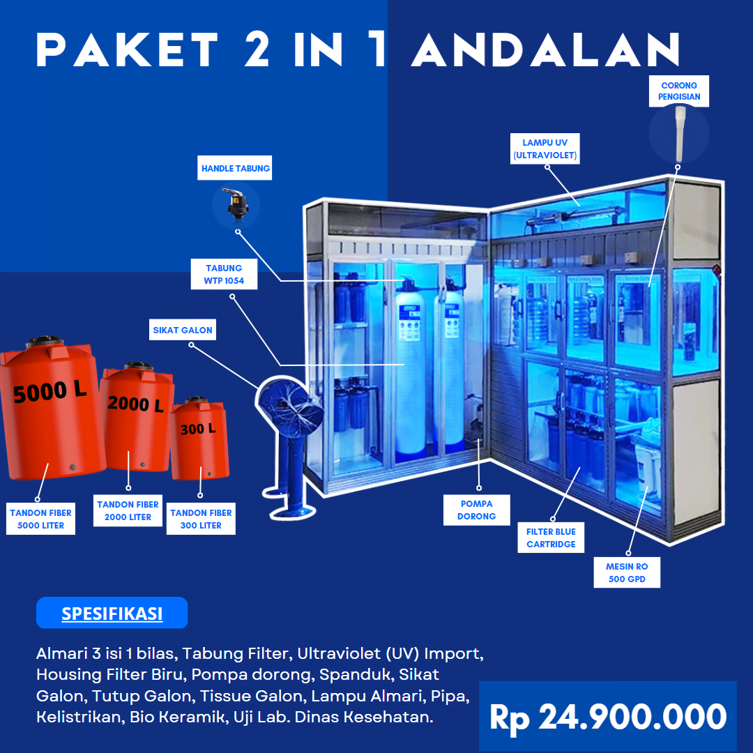 PAKET 2 IN 1 - ANDALAN » Nirvana